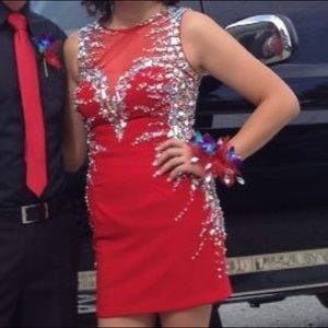 Homecoming dress from Bridal Elegance. Obo!!